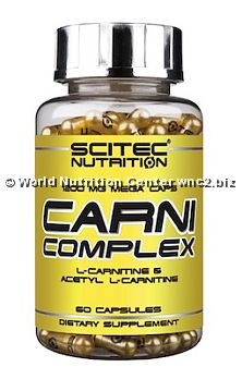 SCITEC NUTRITION - CARNI COMPLEX 60cps