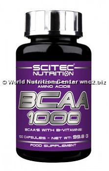SCITEC NUTRITION - BCAA 1000 100cps