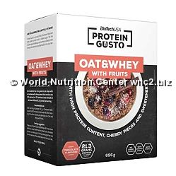 BIOTECH USA - PROTEIN GUSTO - OAT & WHEY WITH FRUITS 480gr