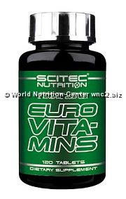 SCITEC NUTRITION - EURO VITA-MINS 120tbt