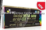 OLIMP NUTRITION - GOLD VITA-MIN ANTI-OX SUPER SPORT 60cps