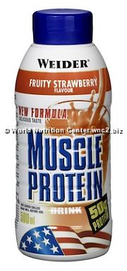 WEIDER - MUSCLE PROTEIN DRINK 6bottiglie da 500ml
