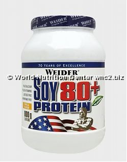 WEIDER - SOY 80+ PROTEIN 800gr