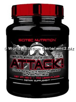 SCITEC NUTRITION - ATTACK 2.0 720gr