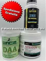  WNC2 - KIT TESTOBOOST XTESTOX + ZMA + DAA