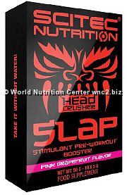 SCITEC NUTRITION - HEAD CRUSHER SLAP 10 bustine da 5gr