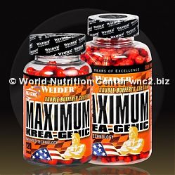 WEIDER - MAXIMUM KREA-GENIC 120cps - 240cps