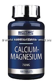 SCITEC ESSENTIAL - CALCIUM MAGNESIUM 100tbt