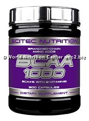 SCITEC NUTRITION - BCAA 1000 300cps