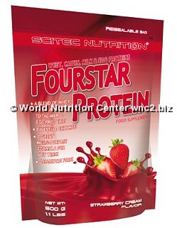 SCITEC NUTRITION - FOUR STAR PROTEIN 500gr