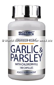 SCITEC ESSENTIAL - GARLIC & PARSLEY 100cps