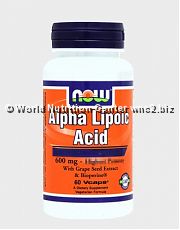 NOW FOODS - ALPHA LIPOIC ACID 60vcaps