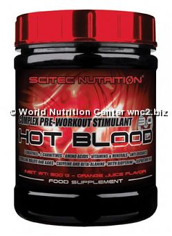 SCITEC NUTRITION - HOT BLOOD 3.0 820gr
