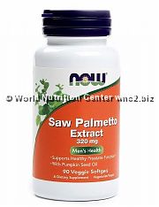 NOW FOODS - SAW PALMETTO EXTRACT 60 softgel