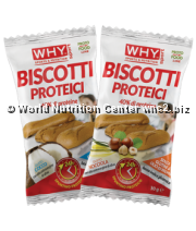 WHY SPORT - BISCOTTI PROTEICI 6 buste da 30gr