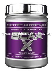 SCITEC NUTRITION - BCAA-X 330cps