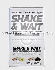 SCITEC NUTRITION - SHAKE & WAIT 10 buste