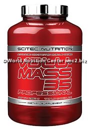 SCITEC NUTRITION - VOLUMASS 35 PROFESSIONAL 1200gr - 2950gr - 6Kg