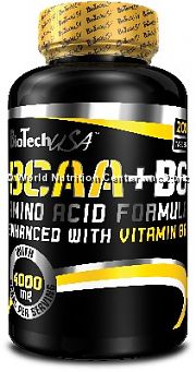 BIOTECH USA - BCAA +B6 100cpr - 200cpr - 380cpr