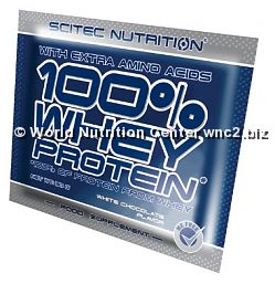 SCITEC NUTRITION - 100% WHEY PROTEIN 30buste da 30gr