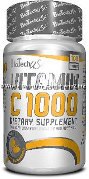 BIOTECH USA - VITAMIN C 1000 100tbt - 250tbt