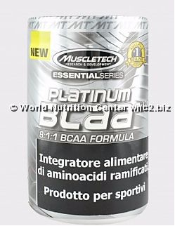 MUSCLETECH - PLATINUM BCAA 200cpr