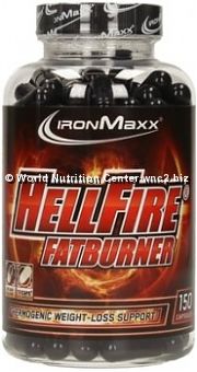IRONMAXX - HELLFIRE FATBURNER 60cps - 150cps