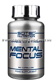 SCITEC NUTRITION - MENTAL FOCUS 90cps