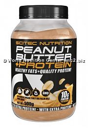 SCITEC NUTRITION - PEANUT BUTTER + PROTEIN 500gr
