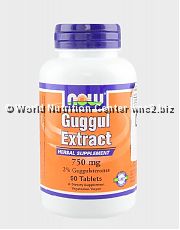 NOW FOODS - GUGGUL EXTRACT 750mg 90cps