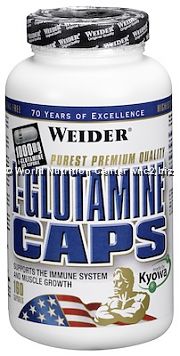 WEIDER - L-GLUTAMINE CAPS 160cps