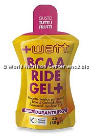 WATT - BCAA RIDE GEL 10 monodose da 40ml