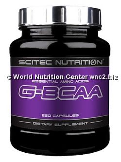 SCITEC NUTRITION - G-BCAA 250cps