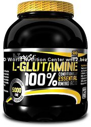 BIOTECH USA - 100% L-GLUTAMINE 240gr - 500gr -1000gr