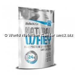 BIOTECH USA - NATURAL WHEY 500gr