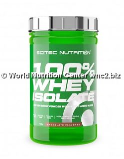 SCITEC NUTRITION - 100% WHEY ISOLATE 700gr