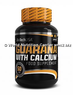 BIOTECH USA - GUARANA WITH CALCIUM 60cps