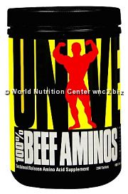 UNIVERSAL NUTRITION - BEEF AMINOS 400tbt