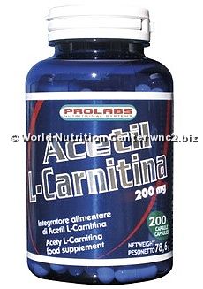 PROLABS - ACETYL L-CARNITINA 200cps da 200mg