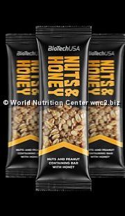 BIOTECH USA - NUTS & HONEY 6 barrette da 35gr
